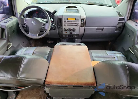 2005 Nissan Titan Xe из США, поврежденный, VIN 1N6BA07AX5N573726